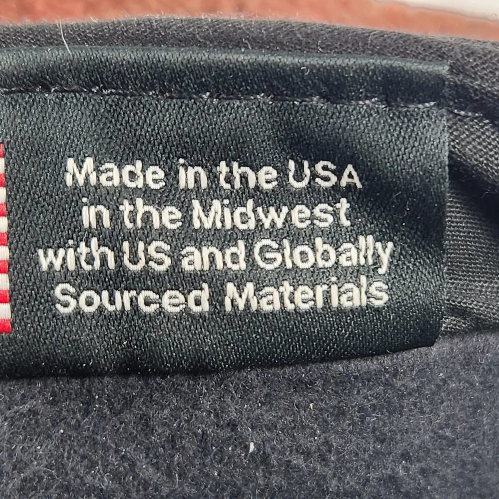 VTG STORMY KROMER Trapper Hat Men's 7 1/4 Red Hunting Wool Plaid Lined Made USA - Picture 9 of 11